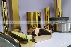 Gia Công PVD Trên Inox, Nhôm, Sắt, Gốm Sứ Và Kính